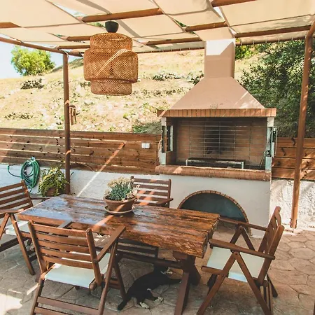Gasthaus Casa Di Terra Pigadhákia Exterior foto
